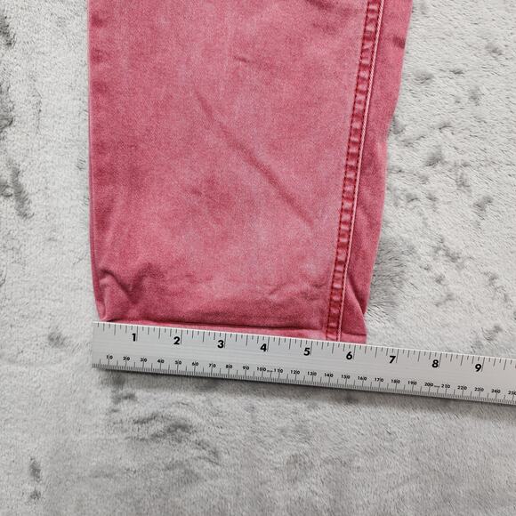 Maurices Jeans Womens 5/6 Faded Red Mid Rise Skinny Leg Ankle Stretch Denim - Picture 11 of 12